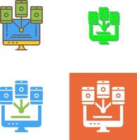 Computer Networks Icon Design vector