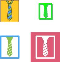 Tie Icon Design vector