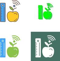 Measure Icon Design vector