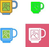 Mug Icon Design vector