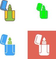 diseño de icono más ligero vector