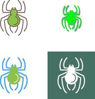 diseño de icono de araña vector