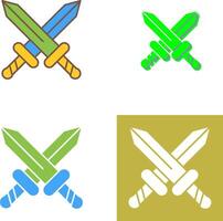 diseño de icono de espada vector