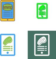 Online order Icon Design vector