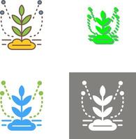 Irrigation System Icon Design vector