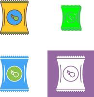Chips Icon Design vector
