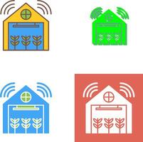 Warehouse Icon Design vector