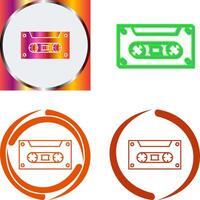 Casette Icon Design vector