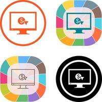Unique Pay Per Click Icon Design vector