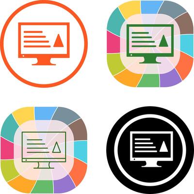 Unique Content Production Icon Design