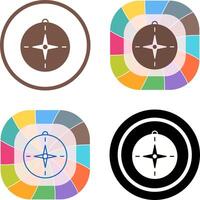 Compass Icon Design vector