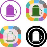 capuchino icono diseño vector