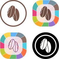 Coffee Grain Icon Design vector