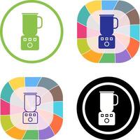 Coffee Blender Icon Design vector