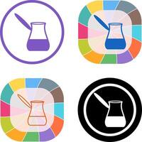 Cezve Icon Design vector