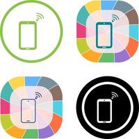 Unique Connected Device Icon Design vector