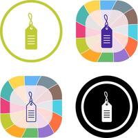 Unique Sale Tag Icon Design vector