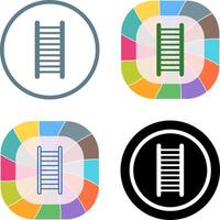 Unique Ladders Icon Design vector