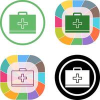 Unique First Aid Icon Design vector