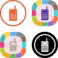 Unique Walkie Talkie Icon Design vector