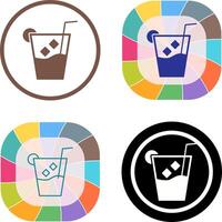 Unique Whiskey Sour Icon Design vector