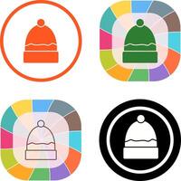 Warm Cap Icon Design vector