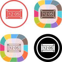 Unique Timer Icon Design vector