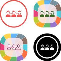 Unique Link Icon Design vector