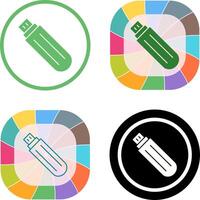 Unique USB Drive Icon Design vector