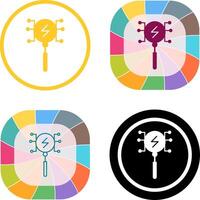 Unique Intelligent Search Icon Design vector