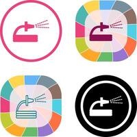 Unique Spraying Water Icon Design vector