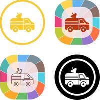 News Van Icon Design vector