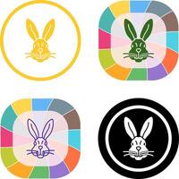 Rabbit Icon Design vector