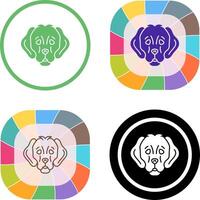 Dog Icon Design vector