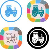 Tractor Icon Design vector