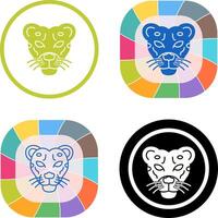 Cheetah Icon Design vector