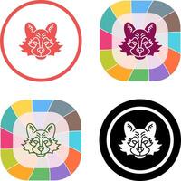 Raccoon Icon Design vector