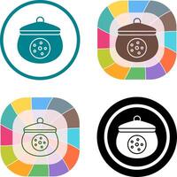 Cookie Jar Icon Design vector