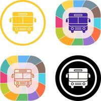 Bus Icon Design vector