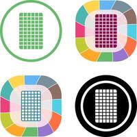 Card Backwards Icon Design vector