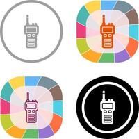 Walki Talkie Icon Design vector