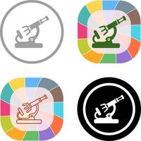 Microscope Icon Design vector