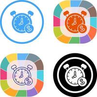 Clock Icon Design vector