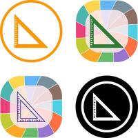 Set Square Icon Design vector
