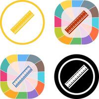 Ruler Icon Design vector