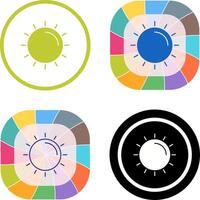 Sun Icon Design vector