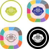 Police Hat Icon Design vector