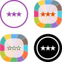 Stars Icon Design vector