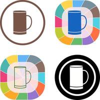 Beer Mug Icon Design vector