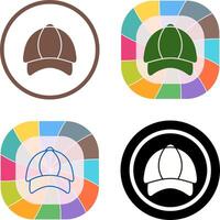 P Cap Icon Design vector